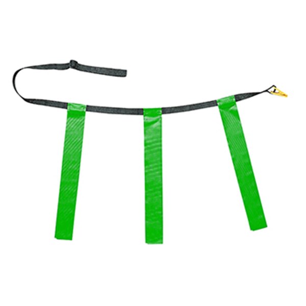 Perfectpitch Triple Flag Football Set Green Adult Size 40-50In, 12PK PE65994 - main